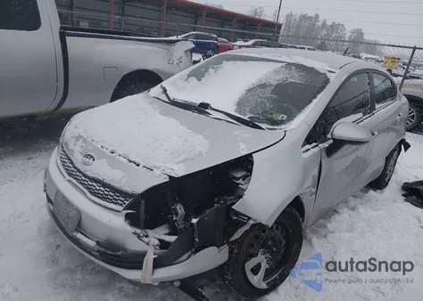 2016 Kia Rio Lx z USA, uszkodzony, nr VIN KNADM4A37G6553903